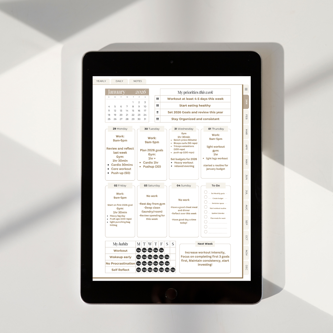 ACE 2026 Daily Planner